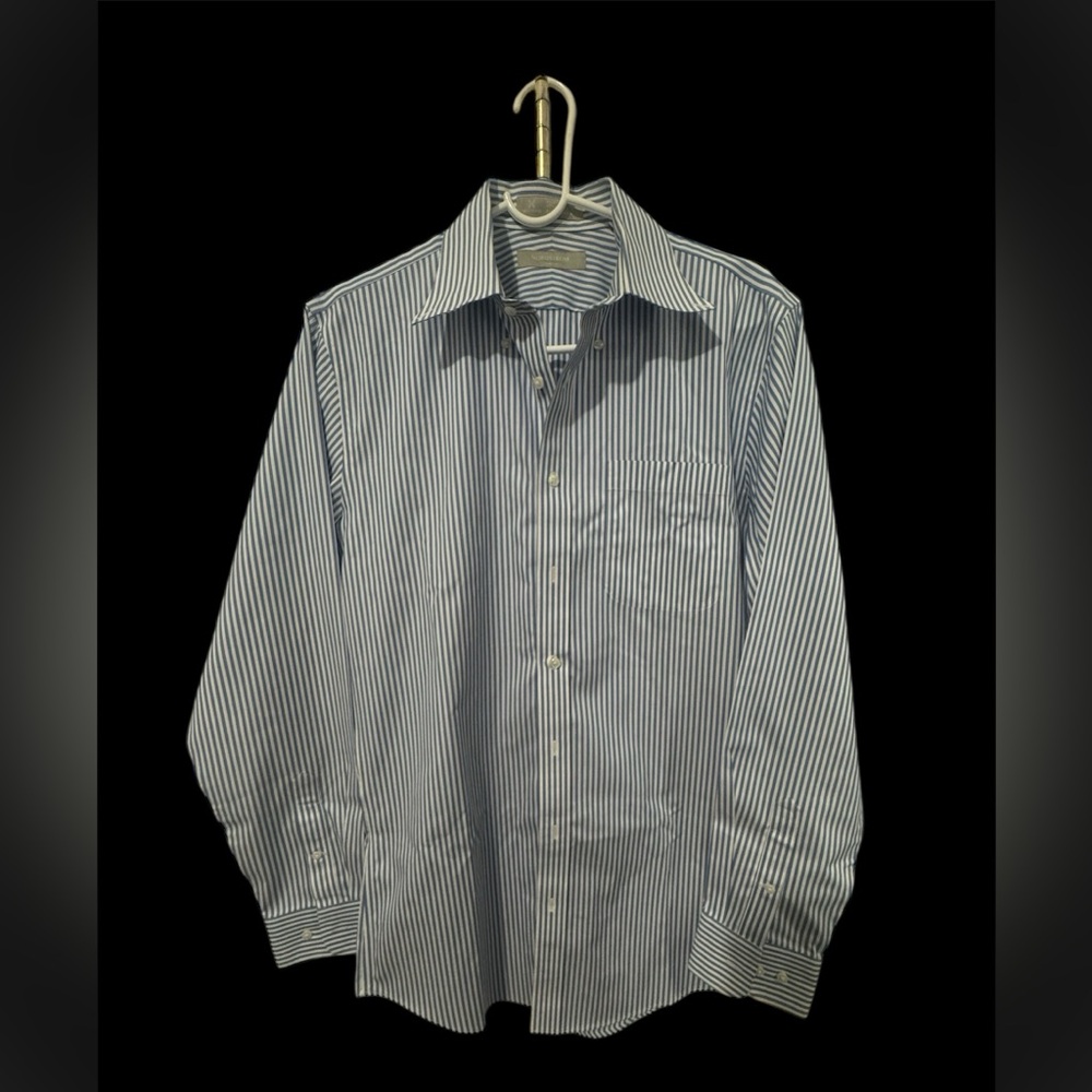 🔥NORDSTROM Men's Striped Blue Shirt